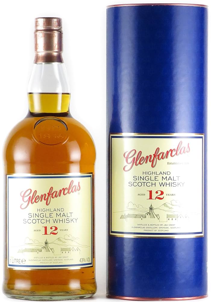 グレンファークラス　12年　1000ml 2本セット Amazon.co.jp: グレンファークラス 12年 1000ml 43度 [並行輸入